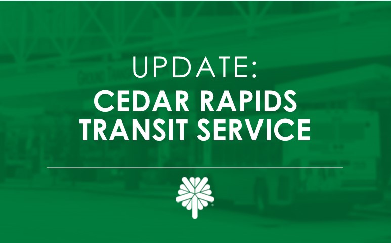 Update - CR Transit Service